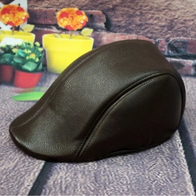 Bret Homme Similicuir - Leathercraft fashion-beret