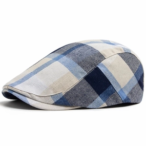 Bret Motif Carreaux - Britcap fashion-beret