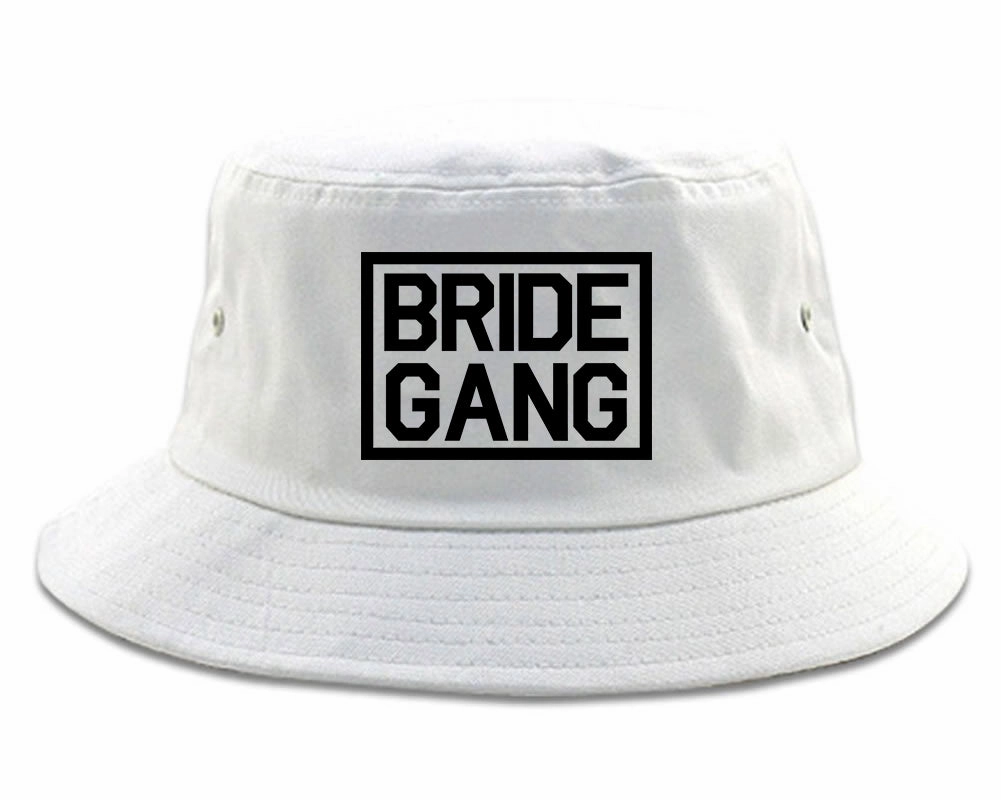 Bride Gang Bachlorette Party Mens Bucket Hat