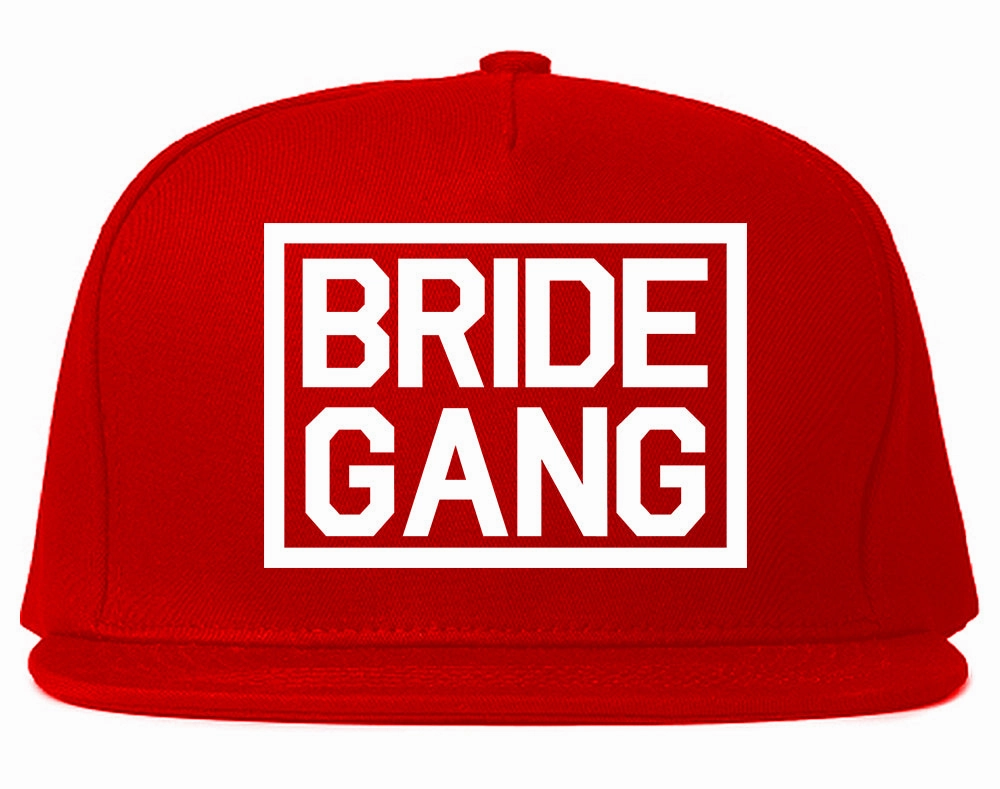 Bride Gang Bachlorette Party Mens Snapback Hat