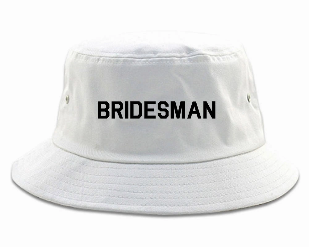 Bridesman Bachlorette Bachelor Party Mens Bucket Hat