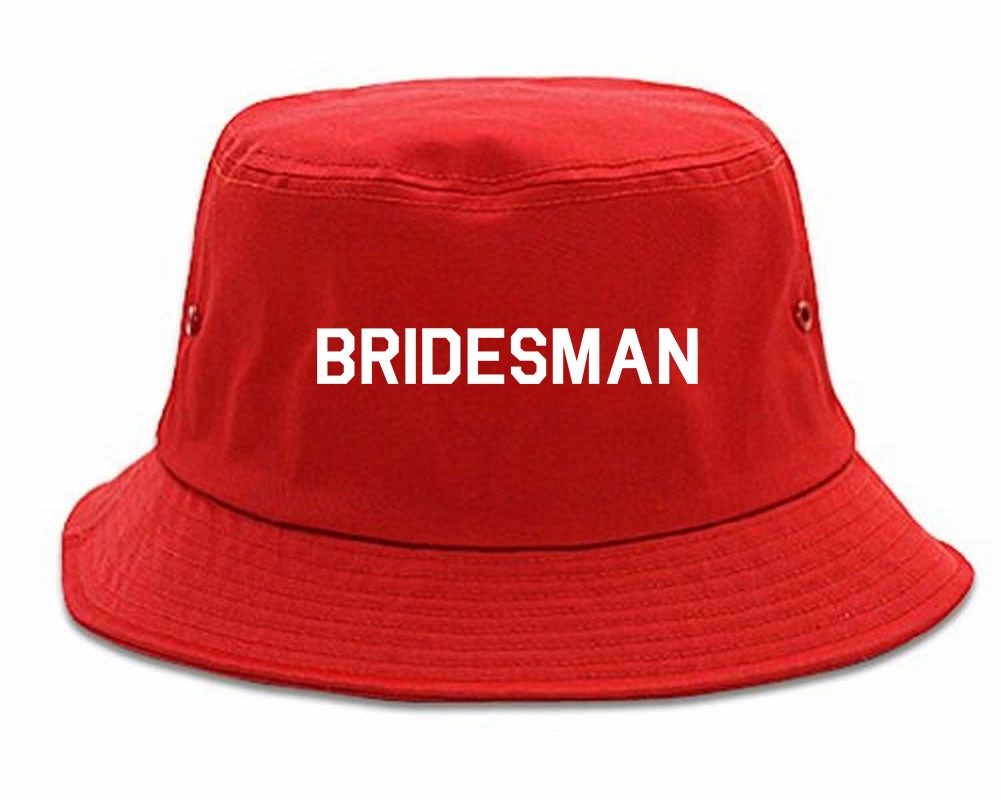 Bridesman Bachlorette Bachelor Party Mens Bucket Hat