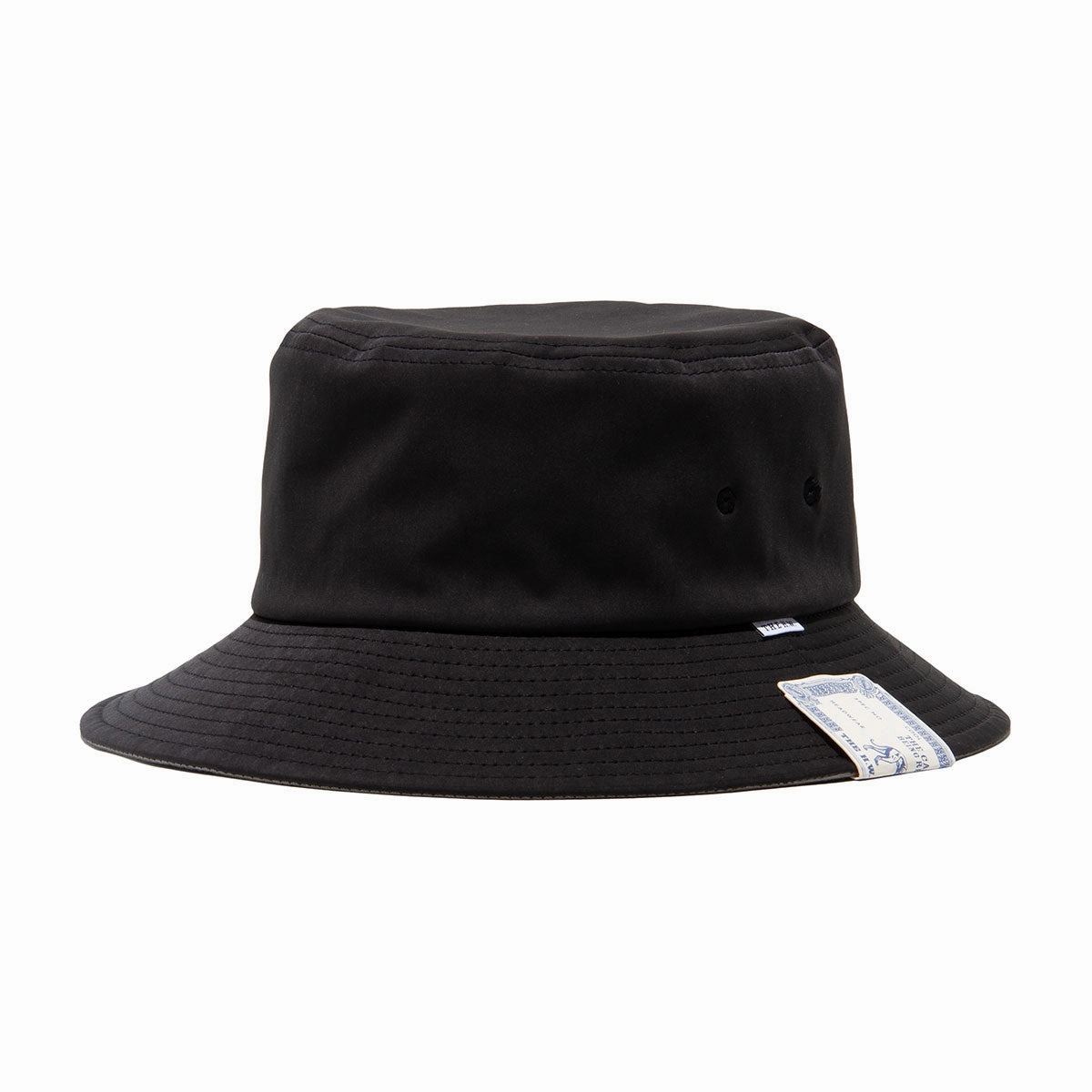 BRIM6.5 BUCKET HAT - Black spring-straw-hat