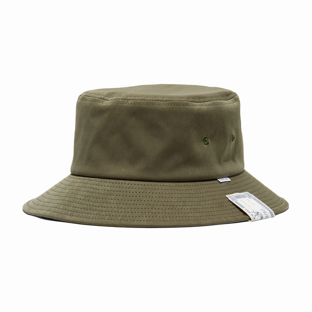 BRIM6.5 BUCKET HAT - Olive spring-straw-hat