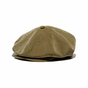 BRITISH CORDUROY PK HUNTING - Beige fashion-wind-cap