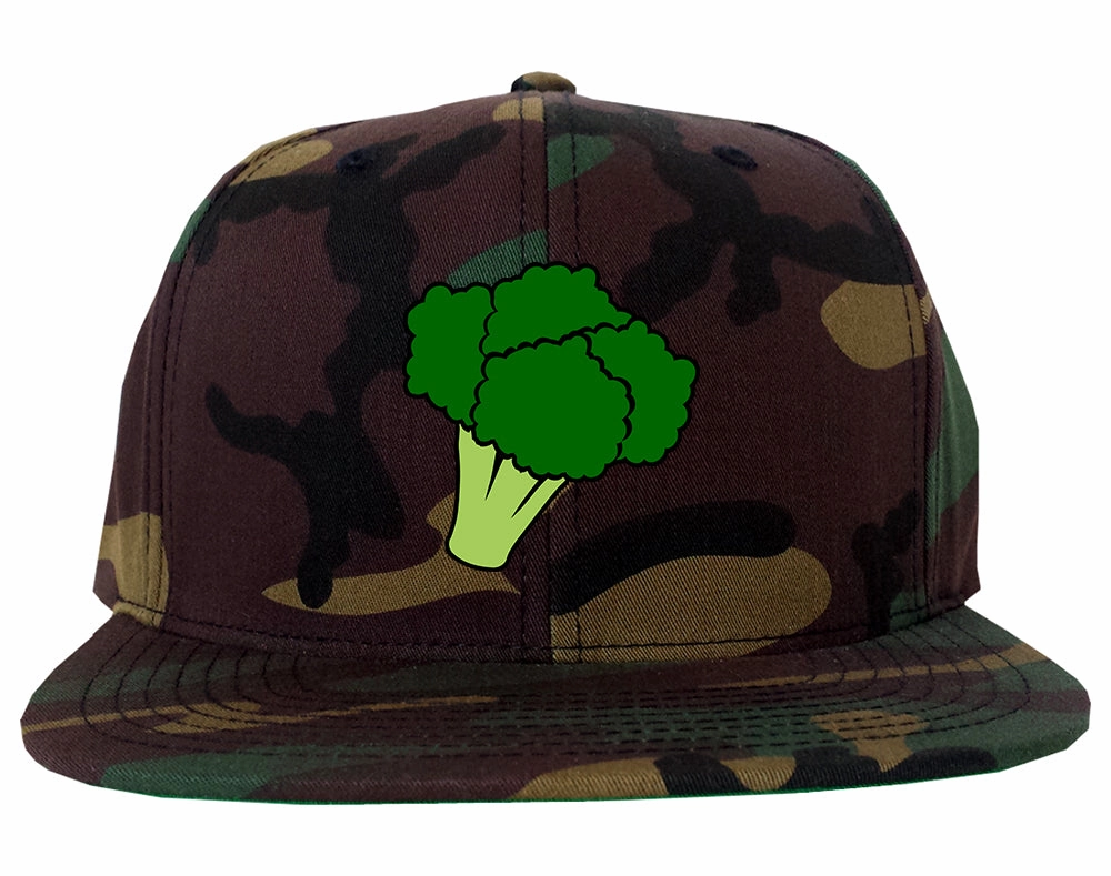 Broccoli Vegan Chest Mens Snapback Hat