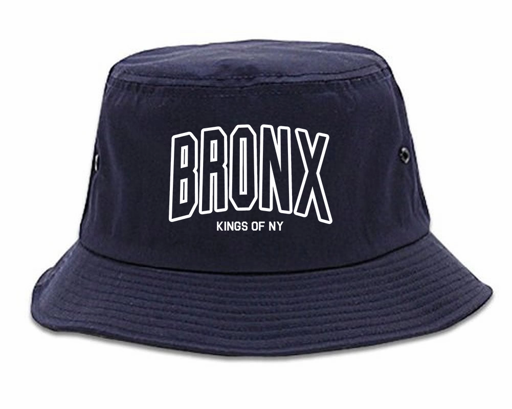 BRONX College Outline Mens Bucket Hat