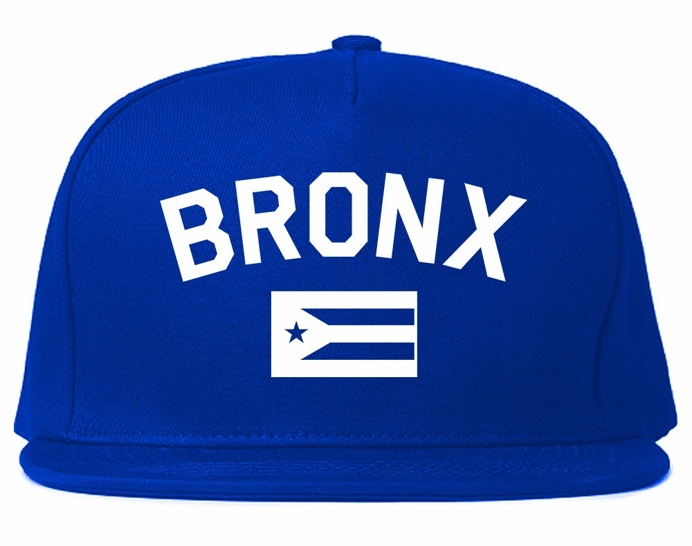 Bronx Puerto Rico Flag Mens Snapback Hat