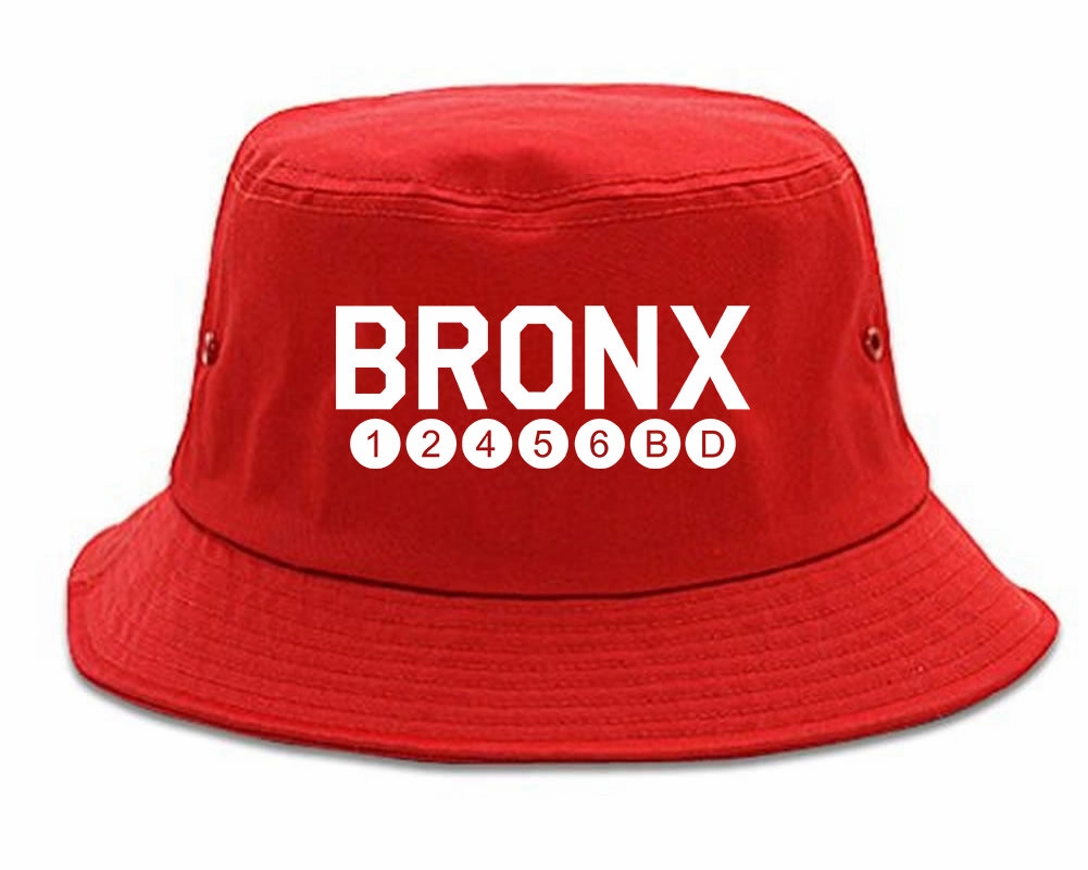 Bronx Transit Logos Bucket Hat