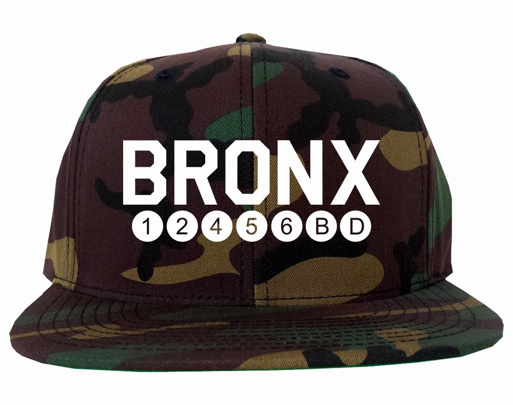 Bronx Transit Logos Snapback Hat