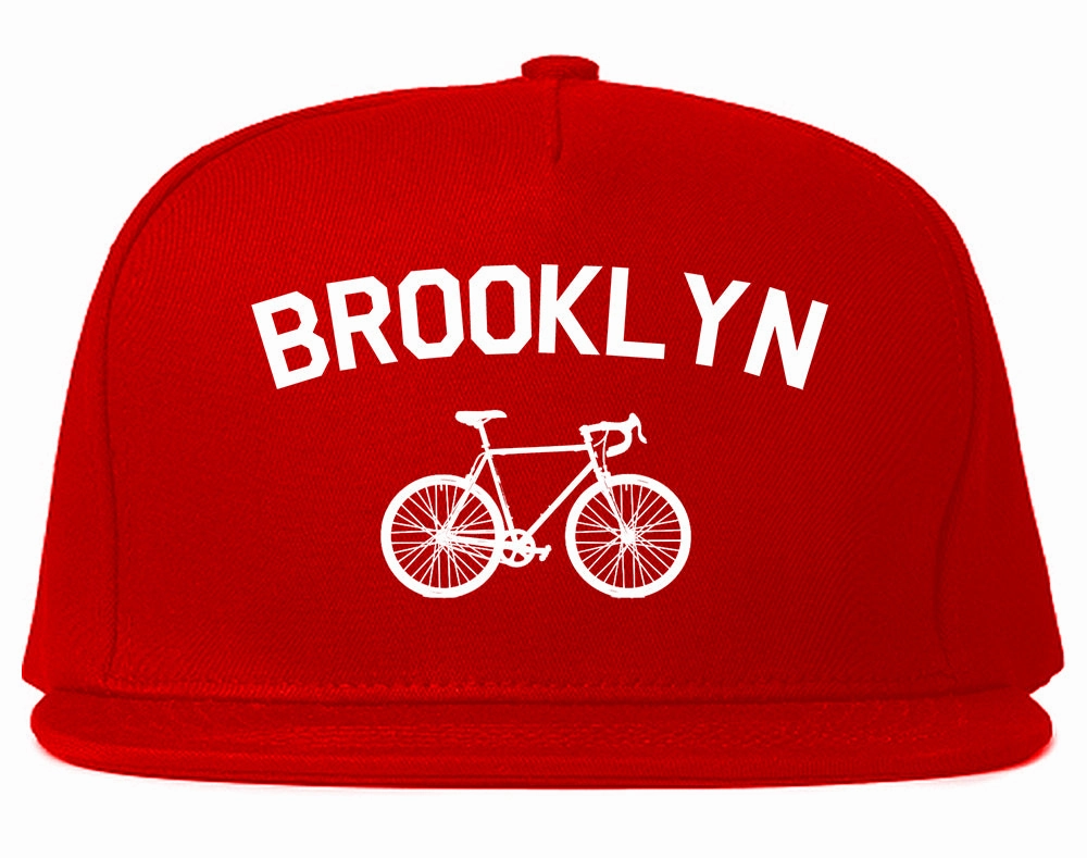 Brooklyn Vintage Bike Cycling Mens Snapback Hat