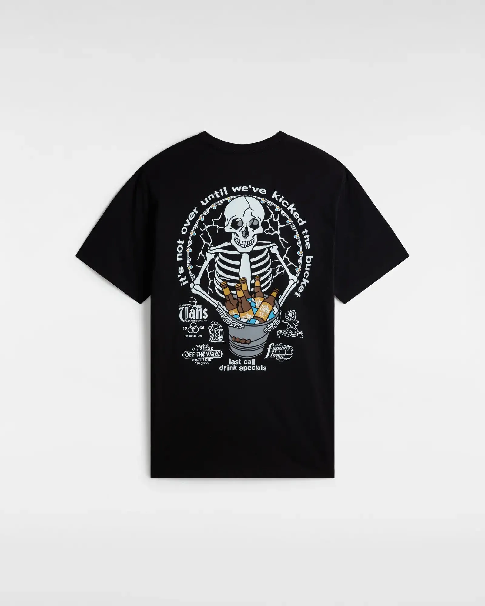 Bucket-List-T-Shirt in Schwarz