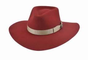 Bullhide - Street Gossip - Red winter-felt-cap