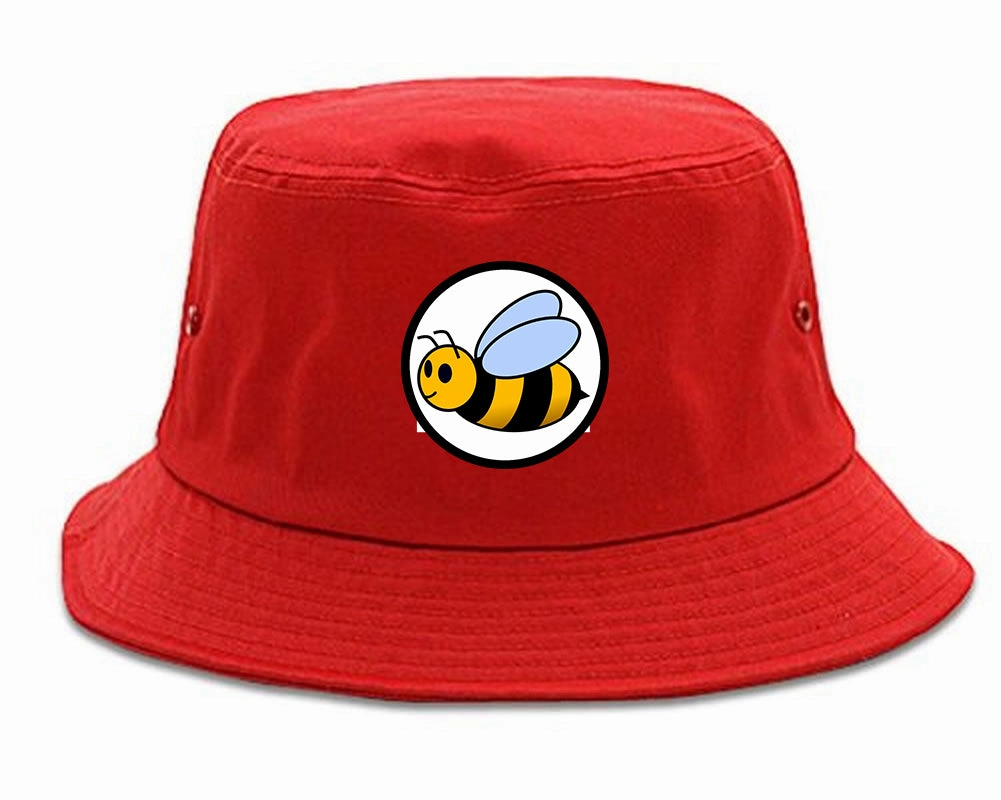 Bumble Bee Chest Mens Bucket Hat