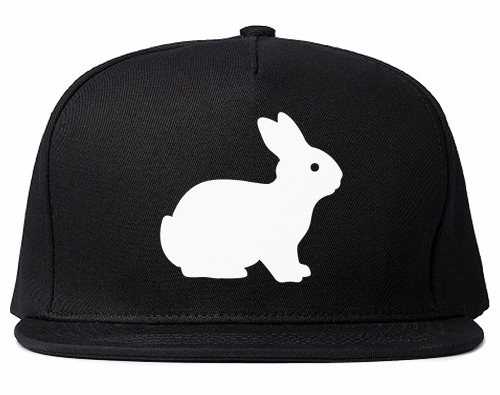 Bunny Rabbit Easter Chest Mens Snapback Hat