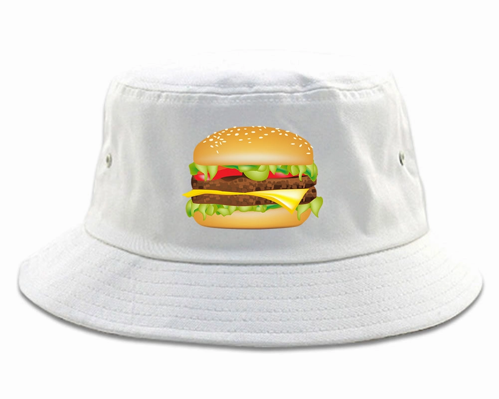 Burger Chest Mens Bucket Hat