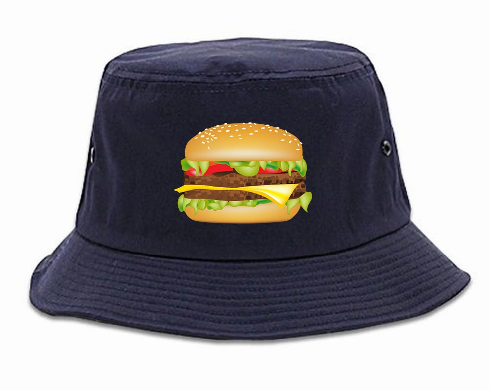 Burger Chest Mens Bucket Hat