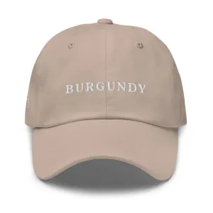 Burgundy Cap   Colours casual-baseball-cap