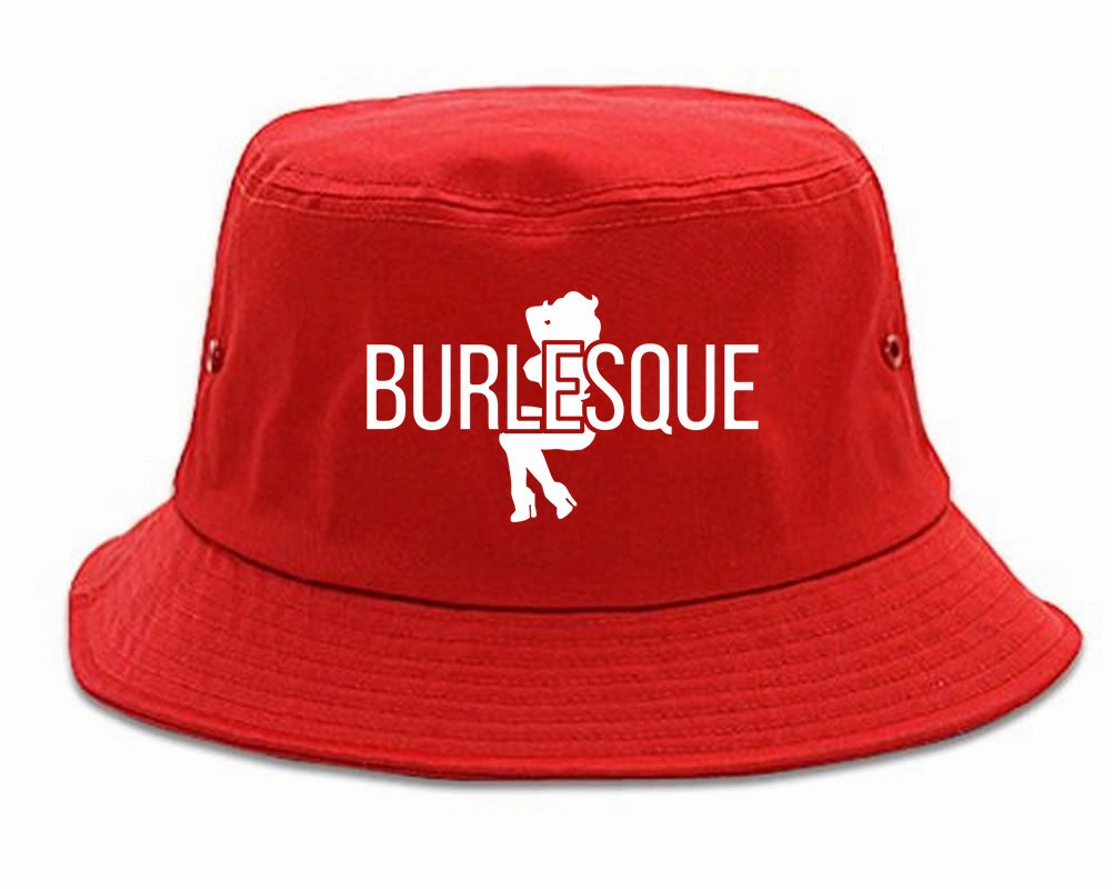 Burlesque Girl Mens Bucket Hat