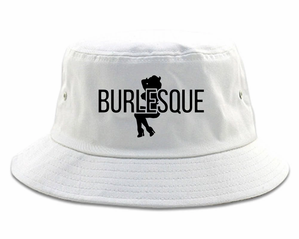 Burlesque Girl Mens Bucket Hat