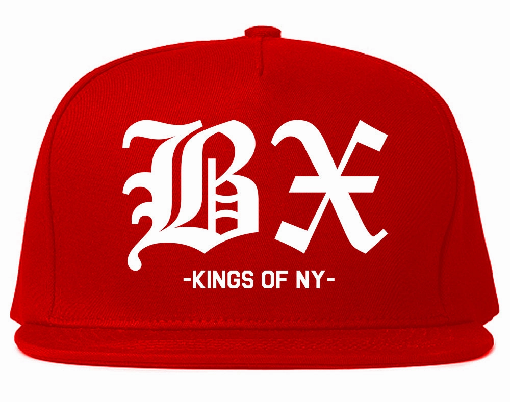 BX Old English Bronx New York Snapback Hat