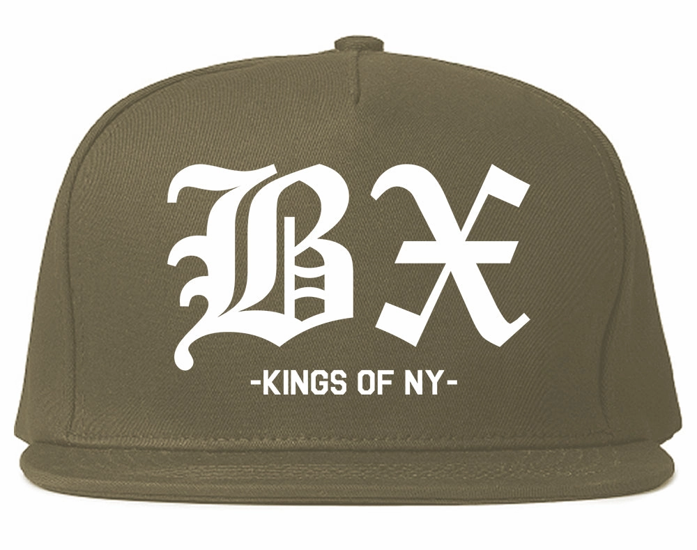 BX Old English Bronx New York Snapback Hat