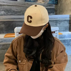 C Letter Baseball Cap casual-baseball-cap