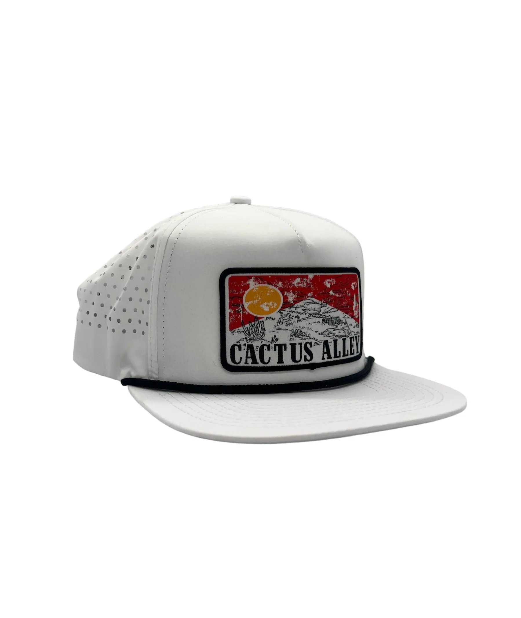 Cactus Alley Red Sky Patch Cap casual-baseball-cap