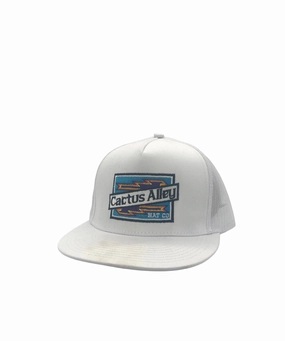 Cactus Alley White Aztec Cap casual-baseball-cap