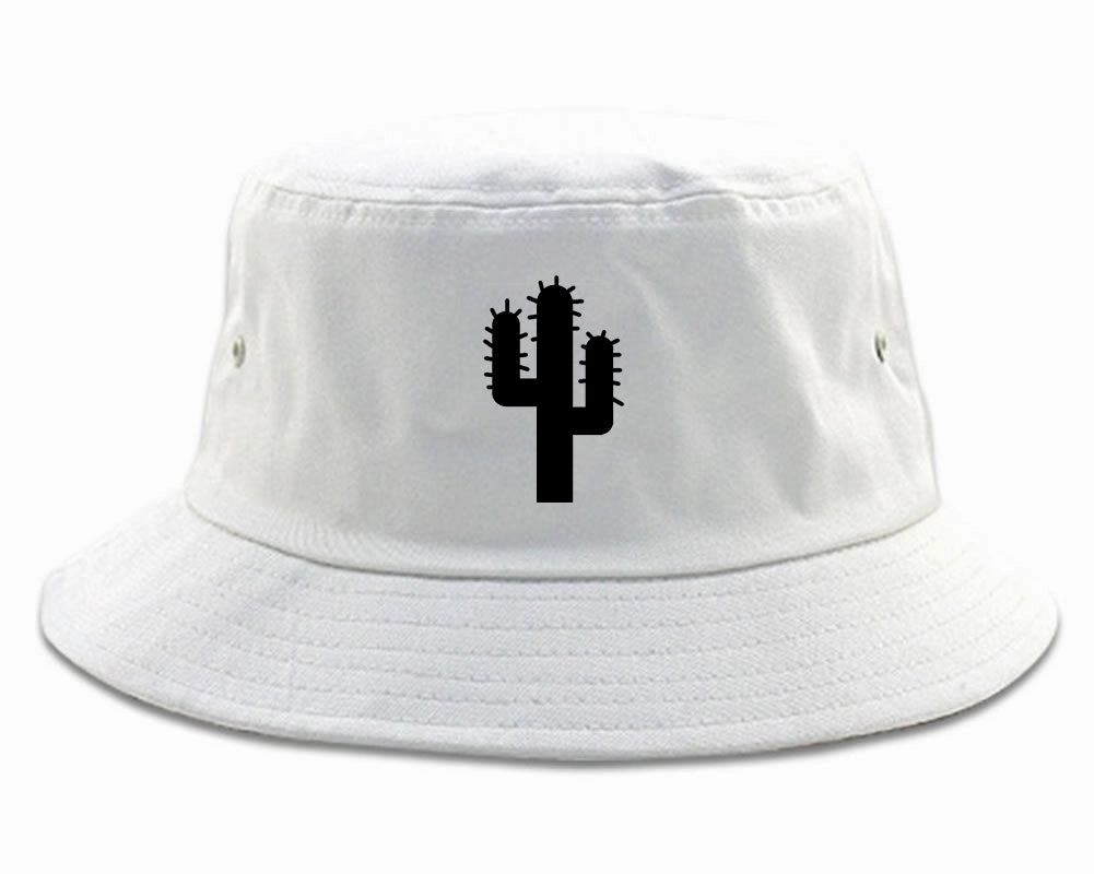Cactus Logo Chest Mens Bucket Hat
