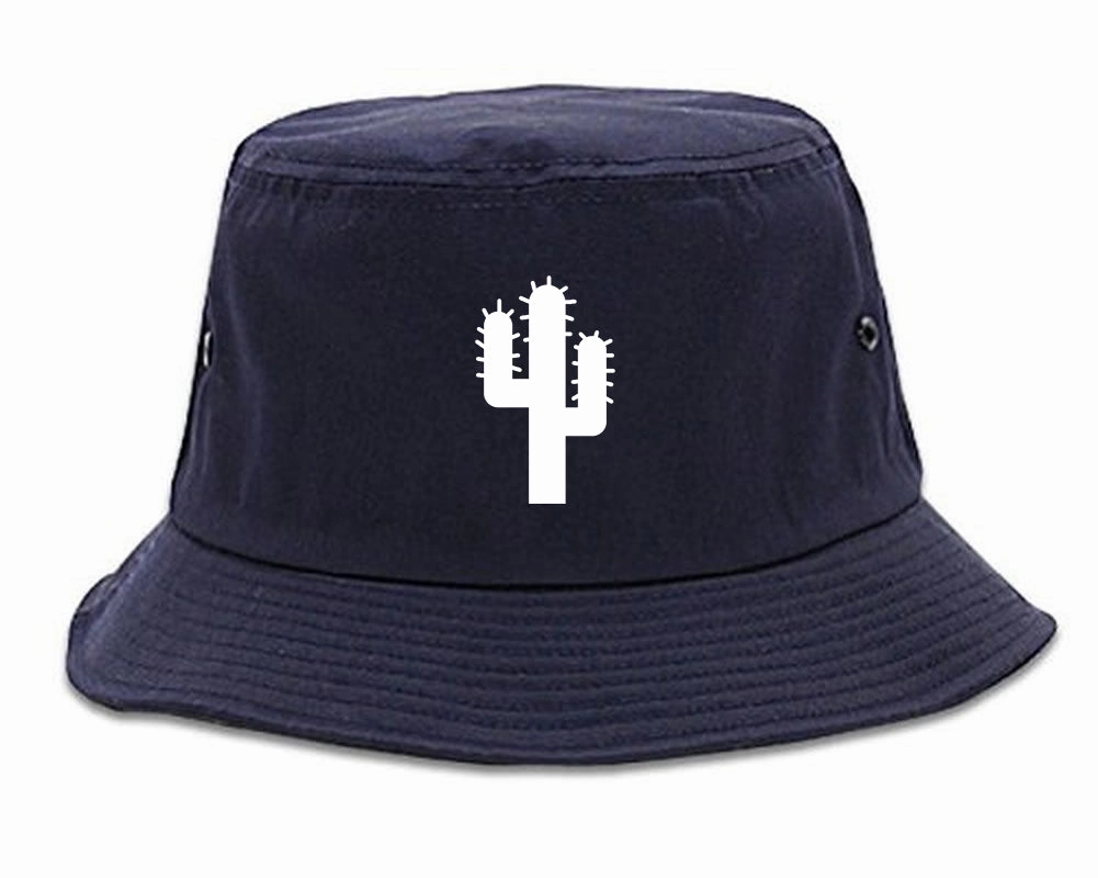 Cactus Logo Chest Mens Bucket Hat