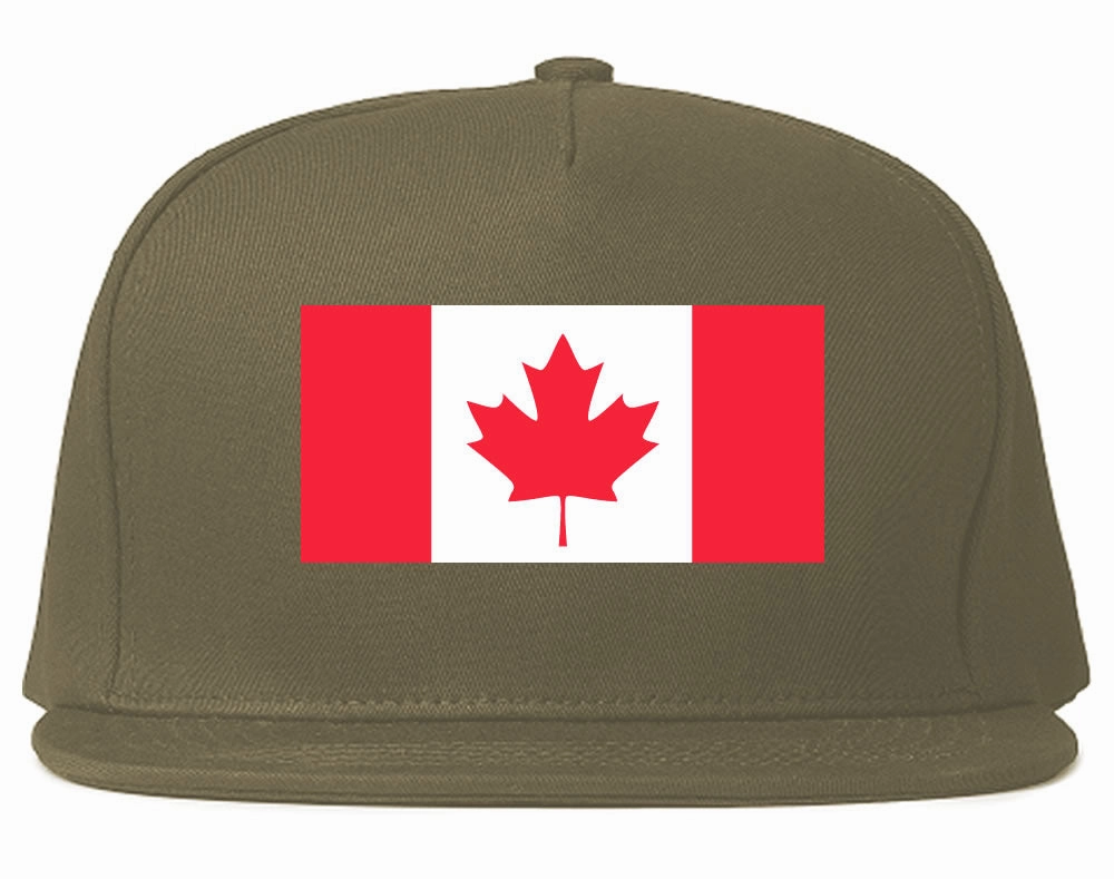 Canada Flag Country Printed Snapback Hat Cap
