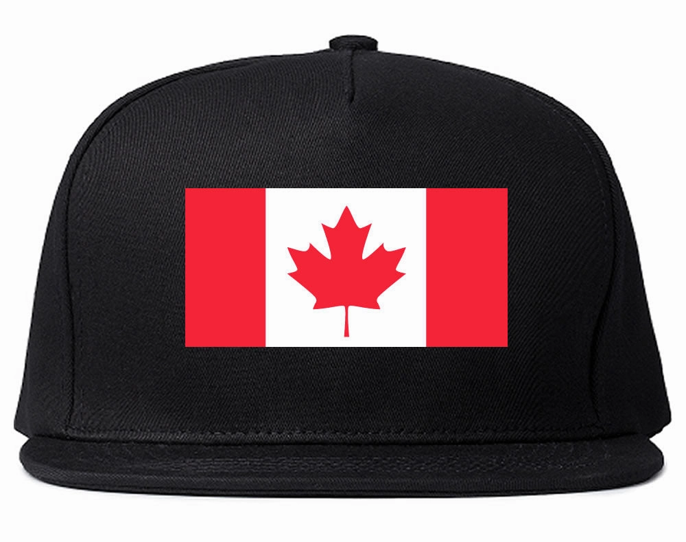 Canada Flag Country Printed Snapback Hat Cap
