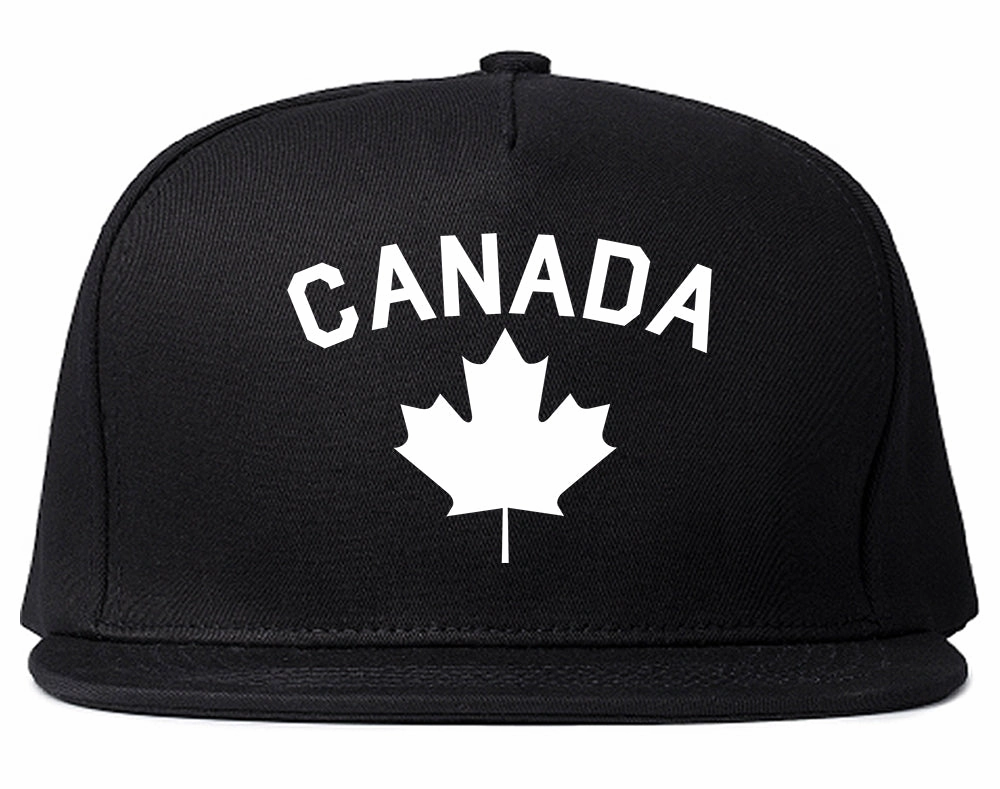 Canada Maple Leaf Red Mens Snapback Hat
