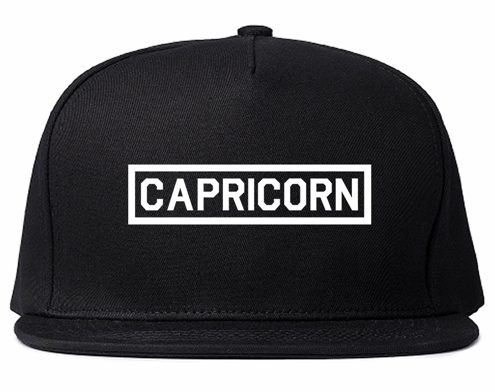Capricorn Horoscope Sign Mens Snapback Hat