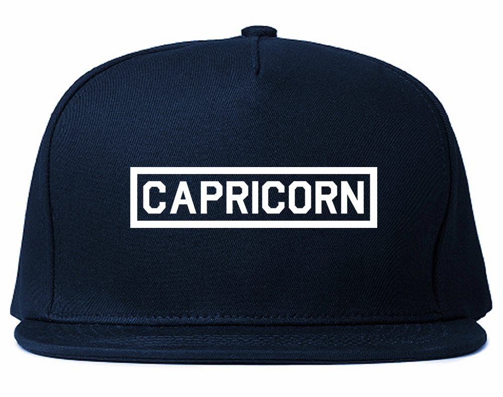Capricorn Horoscope Sign Mens Snapback Hat