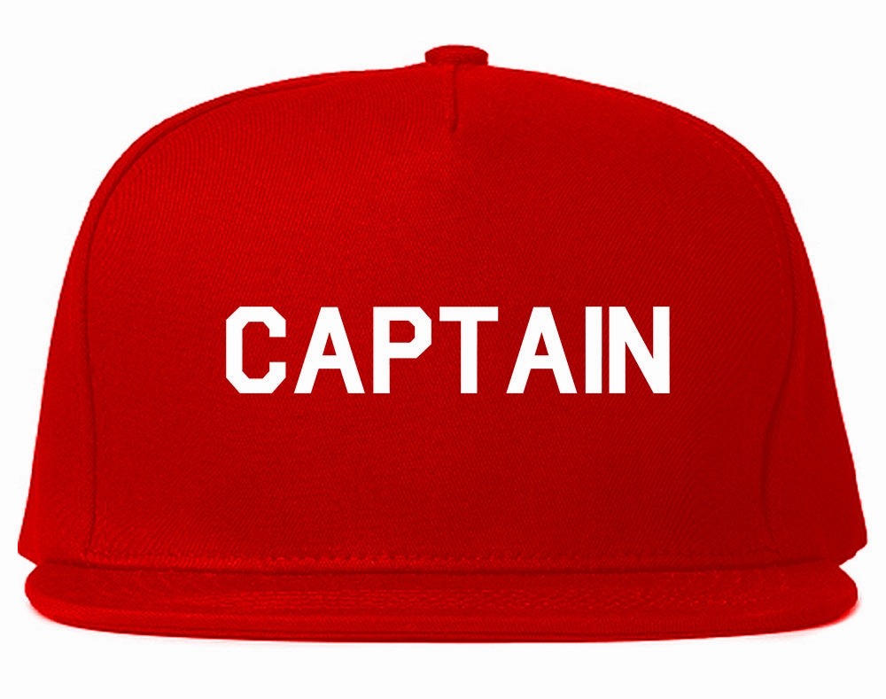 Captain Mens Snapback Hat