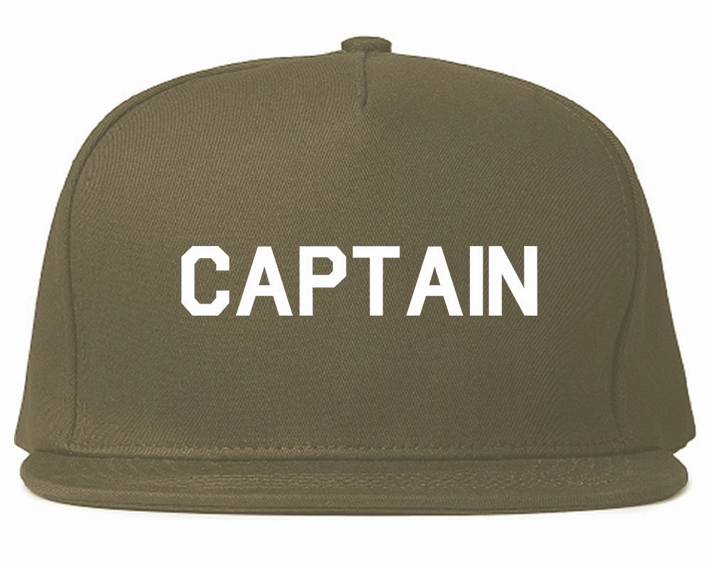 Captain Mens Snapback Hat
