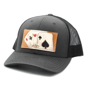 Cards Leather Patch Cap casual-baseball-cap