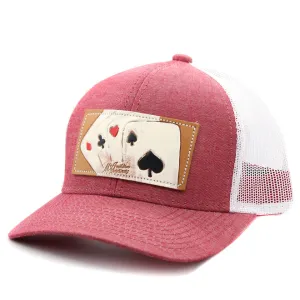 Cards Leather Patch Cap casual-baseball-cap