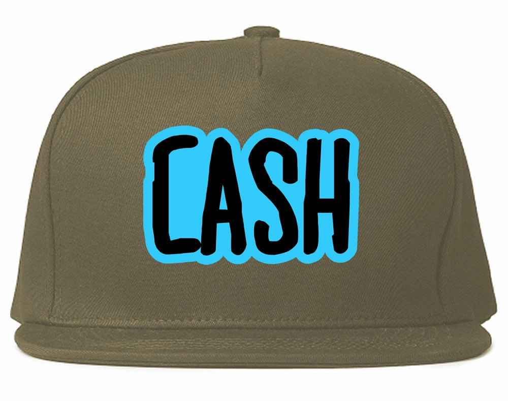 Cash Money Blue Style Snapback Hat
