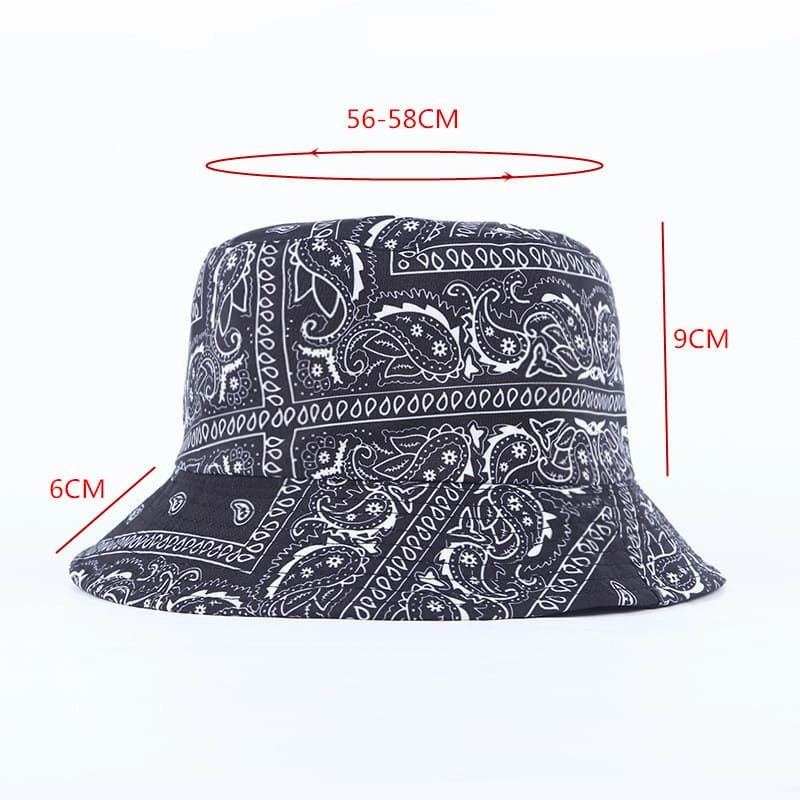 Cashew Flower Vintage Bucket Hat