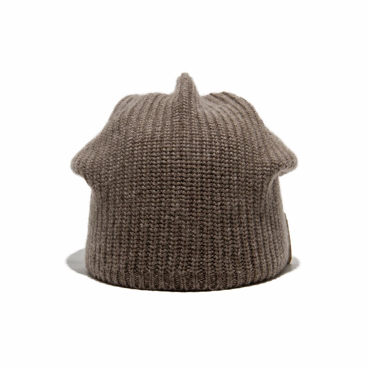 CASHMERE LOOSE KNIT CAP - Beige