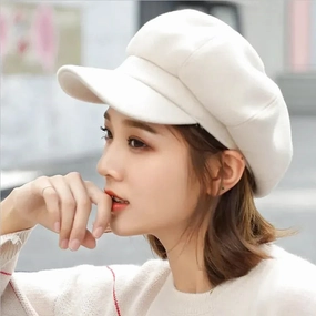 Casquette Gavroche Coton Femme fashion-beret