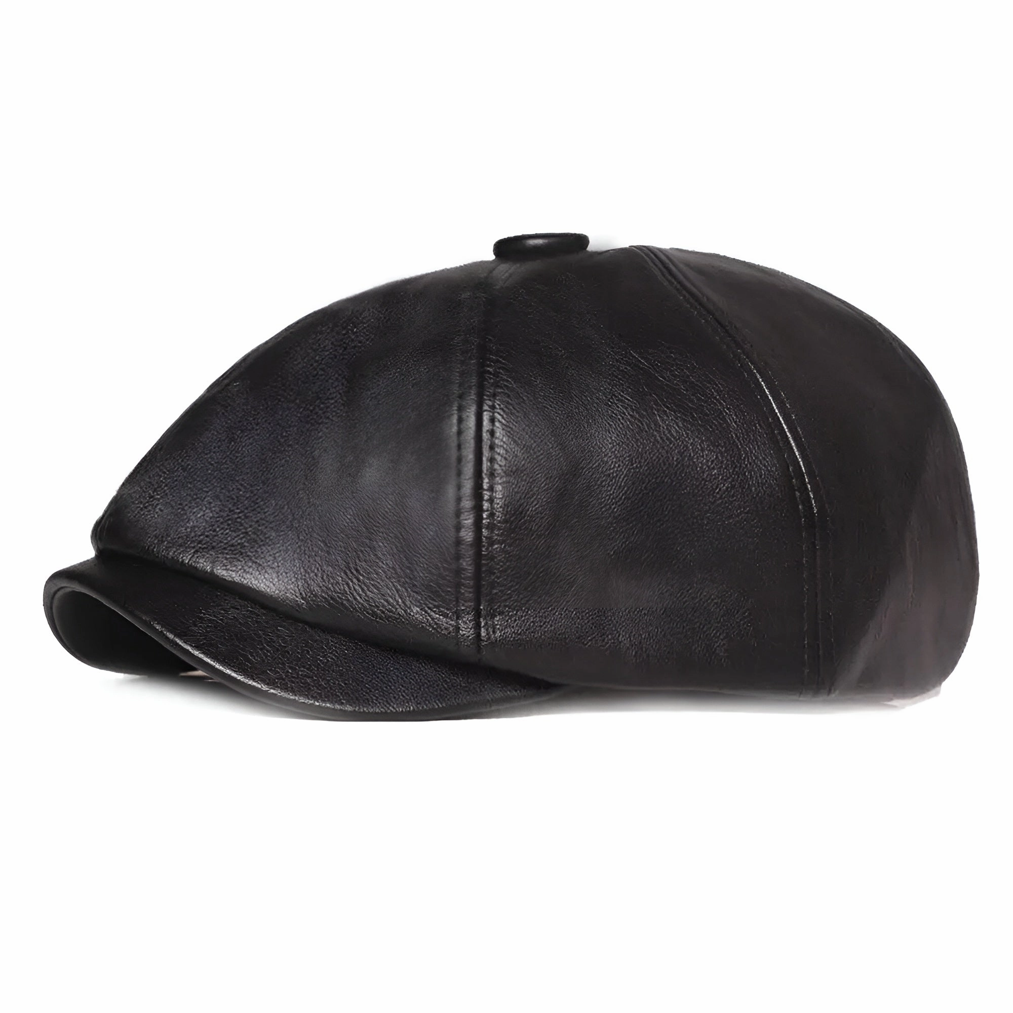 Casquette Gavroche Cuir Authentique fashion-beret