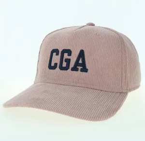 CGA Roadie Cordoroy Hat - Dusty Rose casual-dad-hat