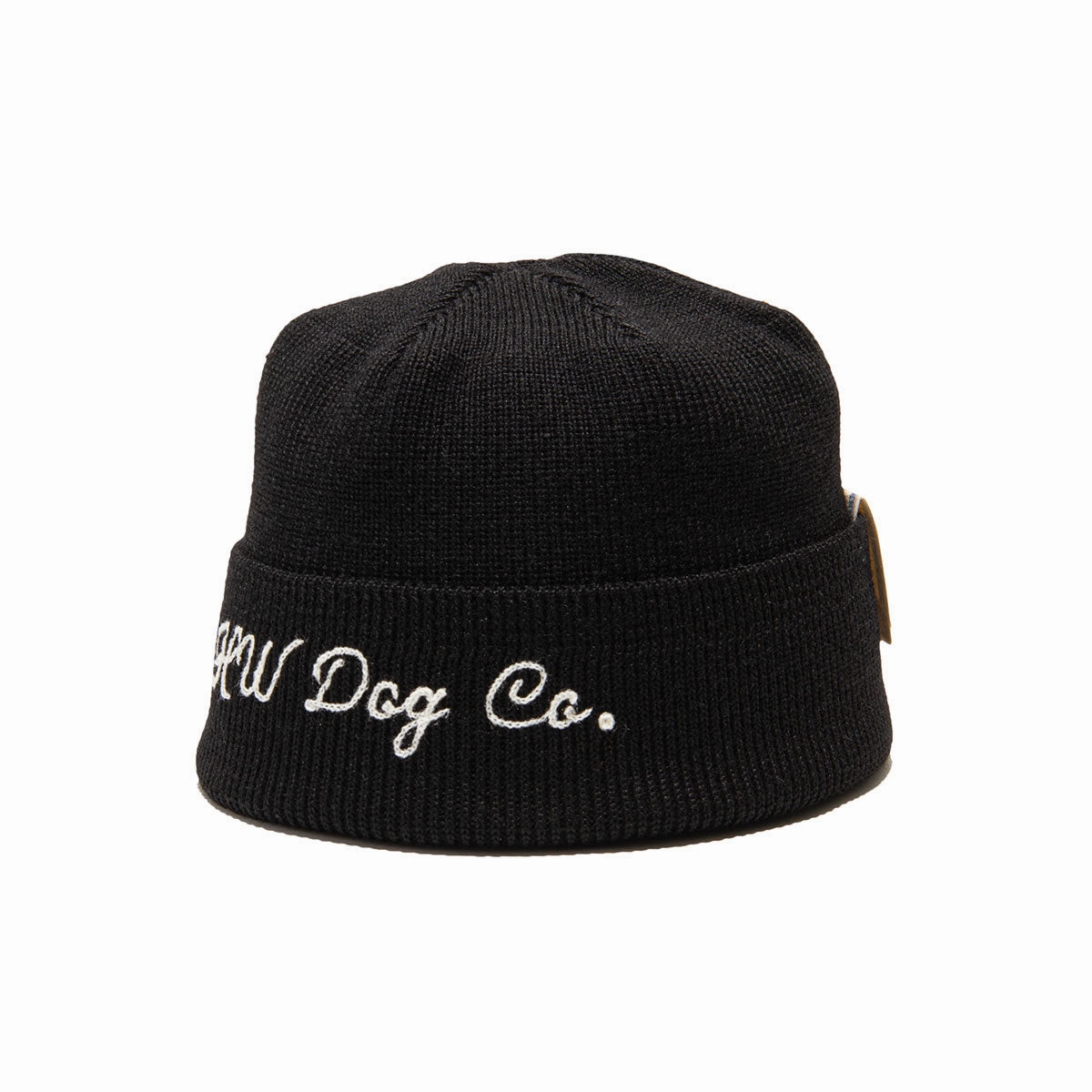 CHAIN 40S BEANIE - Black winter-knitted-hat