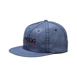 CHAMBRAY INSIDEOUT CAP - Blue casual-baseball-cap