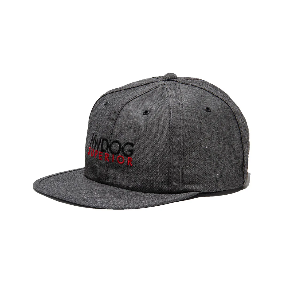 CHAMBRAY INSIDEOUT CAP - Gray casual-baseball-cap