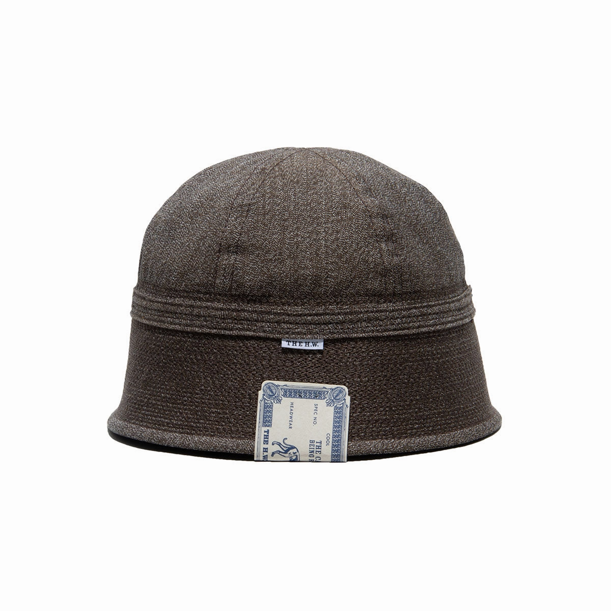 CHAMBRAY SAILOR HAT - Brown